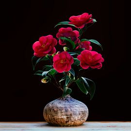 still life in vase by Klaartje Majoor