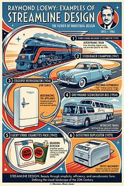 Design aérodynamique de Raymond Loewy