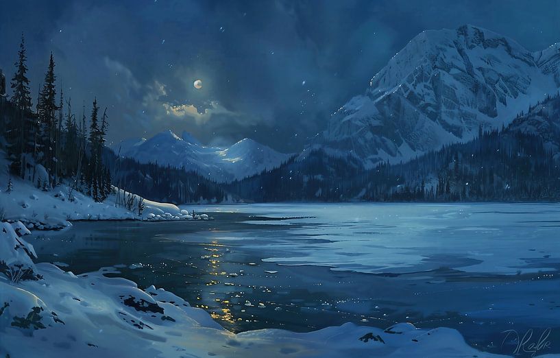 Vorstelijk panorama van fernlichtsicht