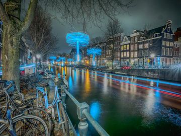 Amsterdam Lightfestival "Centrifuge" van ina kleiman