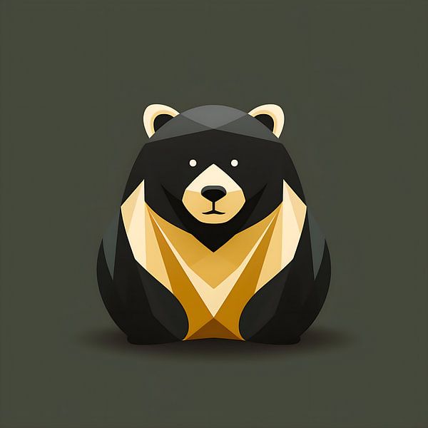 Vector image Bear by PixelPrestige