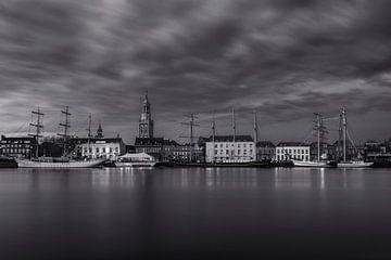 Façade de la ville de Kampen sur Fotografie Ronald