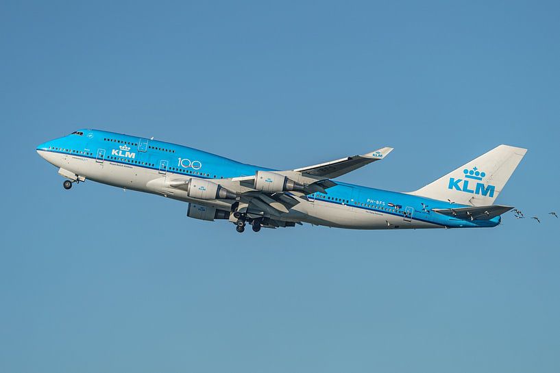 KLM Boeing 747-400M &quot;City of Seoul&quot; (PH-BFS). von Jaap van den Berg
