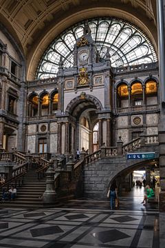 Station Antwerpen-Centraal in Belgie