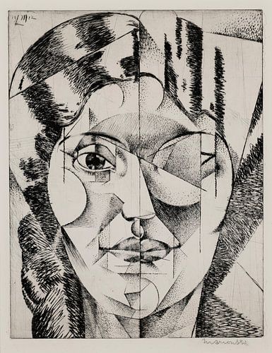 Louis Marcoussis - La belle martiniquaise (1912)