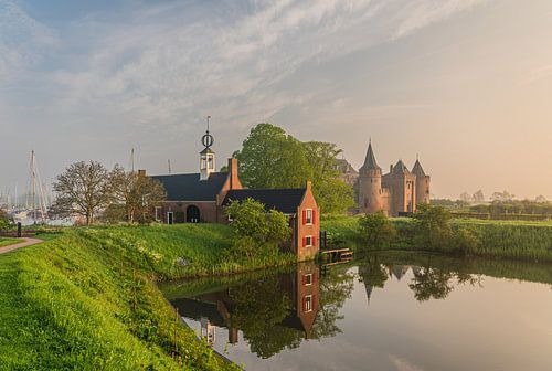 Sunrise at the Muiderslot