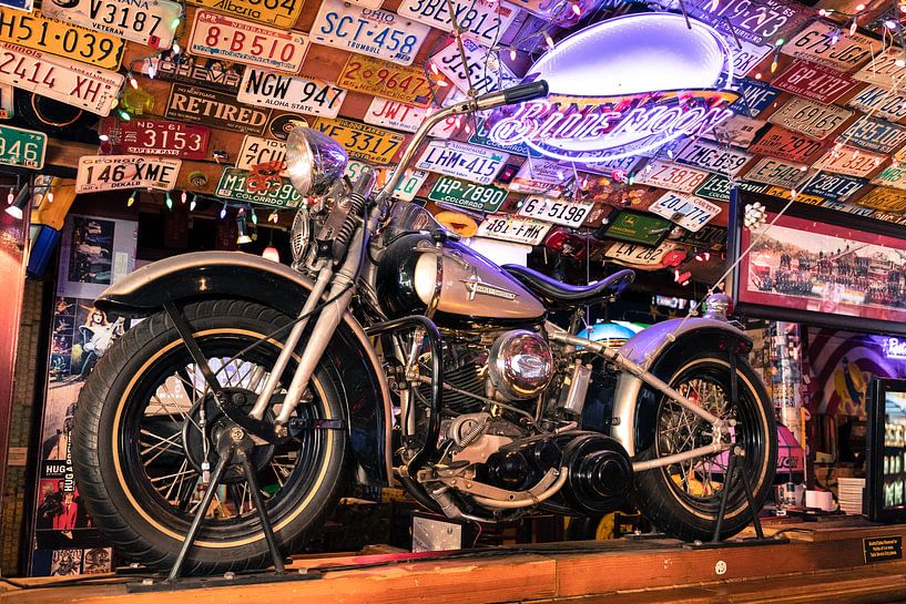 Moteur, Harley Davidson Liberator par Inge van den Brande