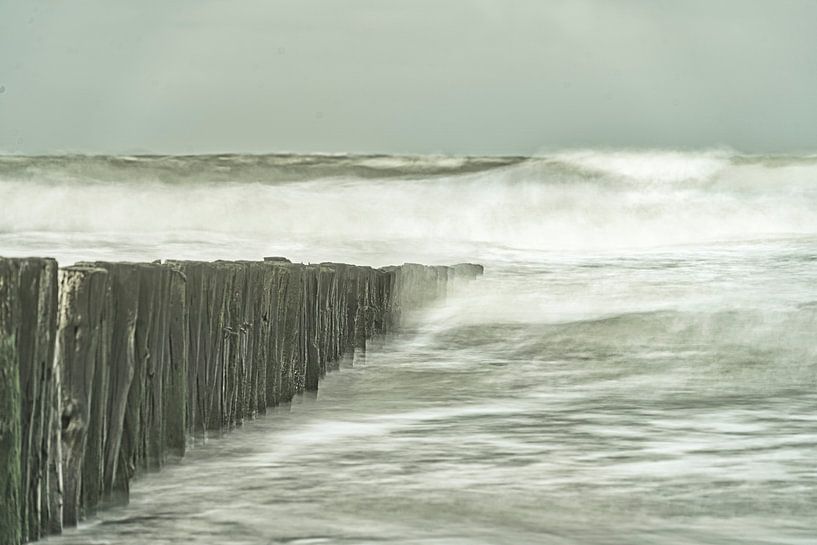 Sturm am Meer von Fotografie Gina Heynze