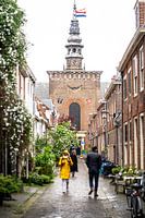 Nieuwe Kerk Haarlem, Blick von der Kerkstraat/Grote Houtstraat