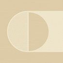 Retro Moon Beige by Mad Dog Art thumbnail