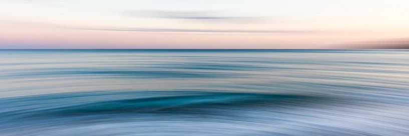 PHOTOGRAPHY Wave by the sea blurred in France by Werner Dieterich