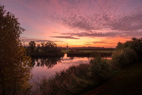 Molen De Marsch in de Betuwe van Moetwil en van Dijk - Fotografie