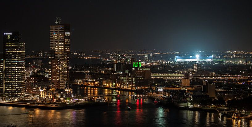 Rotterdam Skyline by John Ouwens