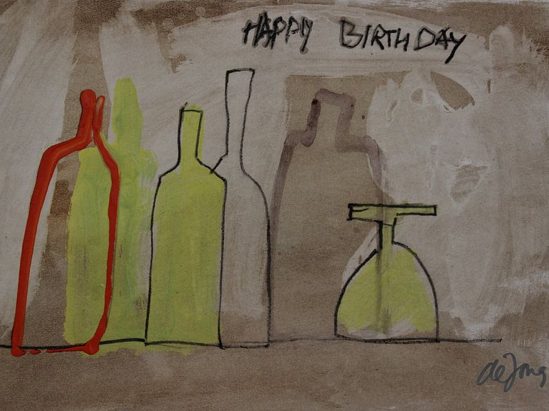 Happy Birthday by Leo de Jong