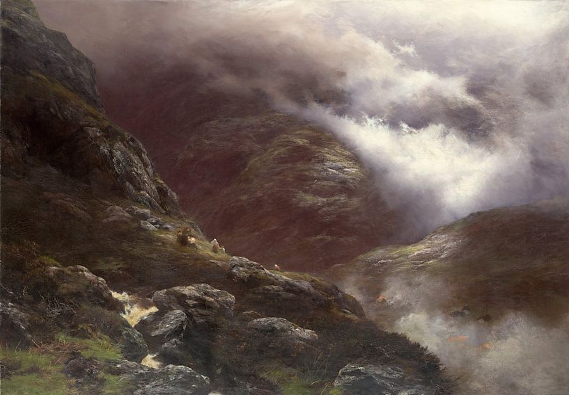 Peter Graham~After the massacre of Glencoe by finemasterpiece