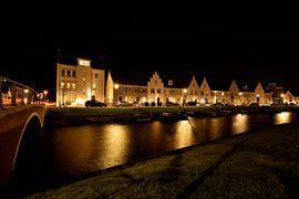 Wasserfront am Abend, Harderwijk von On The Road Foto