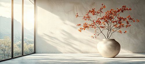 Minimalistisch Bloemen van Kunst Kriebels