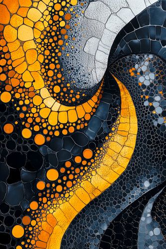Abstract Mozaïek - Energie in beweging