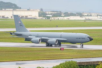 Boeing KC-135 Stratotanker van de U.S. Air Force. van Jaap van den Berg
