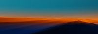 Zonsondergang in de bergen van Angel Estevez thumbnail