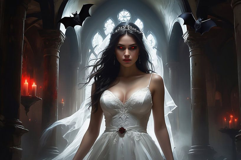 La mariée d'Halloween... par Ans Bastiaanssen
