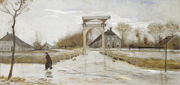 Ophaalbrug in Nieuw-Amsterdam, Vincent van Gogh