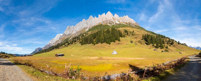 Summer panorama on the Hochkönig by Christa Kramer