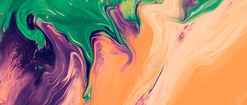 Play of colours in pastel shades by Poster Art Shop