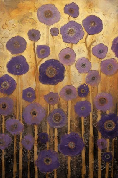 Purple Flower Dream by Whale & Sons