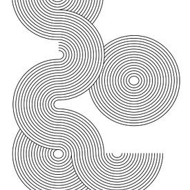 abstrakte moderne Kreise von Ratna Mutia Dewi