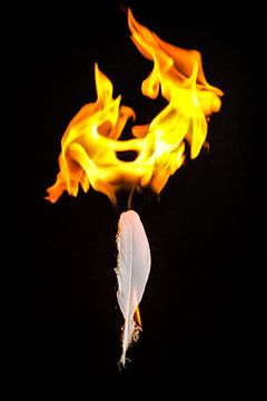 Vuur en vlammen #4 van pixxelmixx