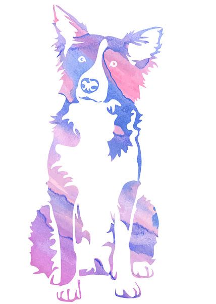 Dog purple von Gunawan RB