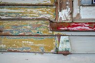 Colourful shades of sanded wall of a house in New Zealand by Albert Brunsting thumbnail