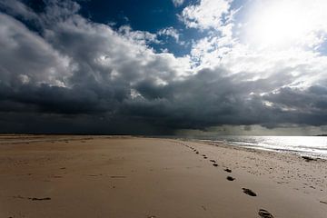 Gewitter über dem Horsplaat von Martijn Smit