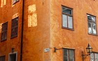 Schaduwspel in Gamla Stan, Stockholm