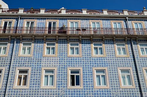 Tegelwerk in Lissabon