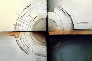 Abstract hout