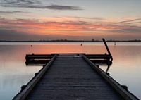 Lever de soleil tranquille