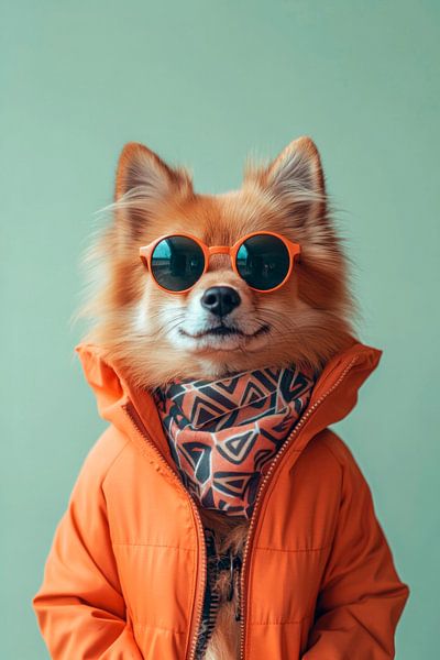 Finnish Spitz by Poster Art Shop