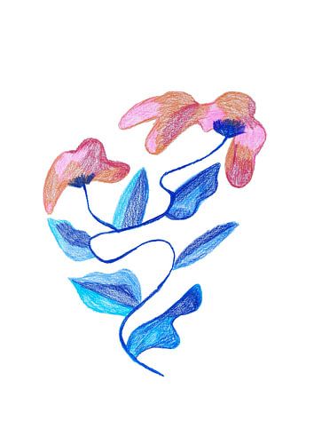 Fleur abstraite