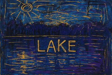 Gelber Text auf dunklem Hintergrund von Imperial Art House