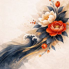 Kaiserliche Pfingstrosenwellen von Dodik Hariyono