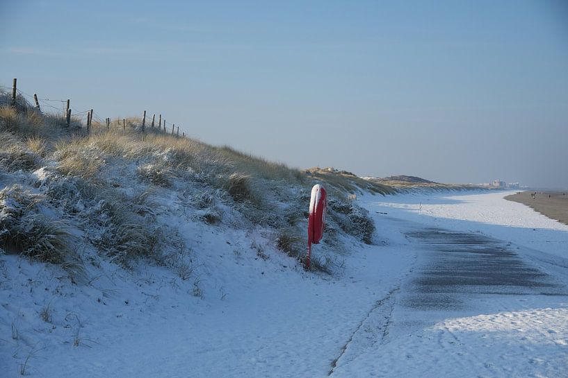 Weißer Strand von Auke Schelstraete