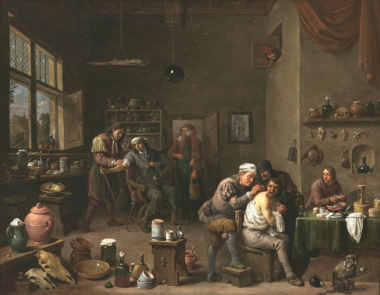The Surgeon, David Teniers II by Masterful Masters