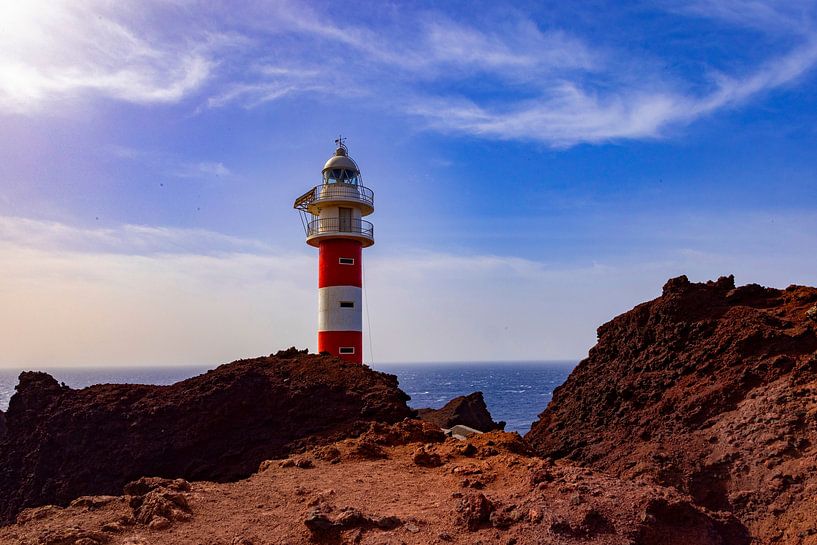 Punta de Teno, Leuchtturm auf Teneriffa Spanien von Gert Hilbink