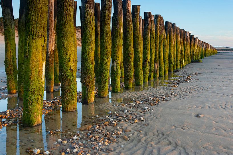 Beach, Opal Coast, France, part 3 by Astrid Den Hartog-Dievelaar