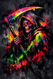 Neon Reaper Glow – Énergie chromatique de la mort