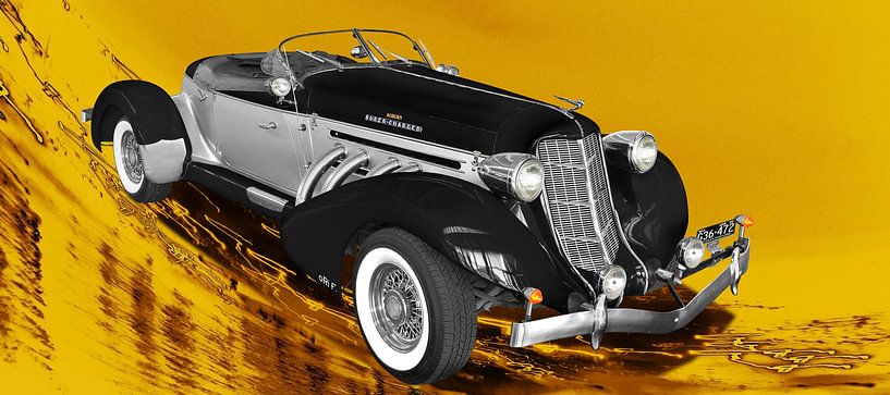 Auburn 852 Boattail Speedster 1936 by aRi F. Huber