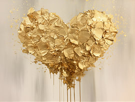 Golden Heart by IamHomeStudio