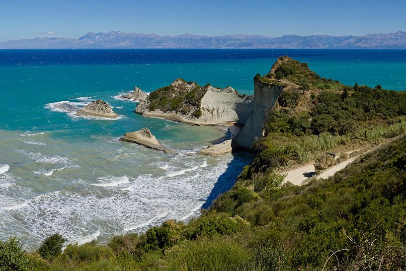 Cape Dratis, Peroulades, Corfu, Greece by Rene van der Meer